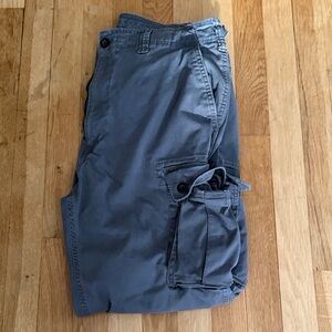 American Eagle Outfitters Men's Slate Cargo Pants